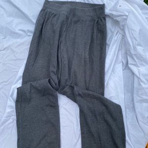 Gray sweatpants. Used but good condition